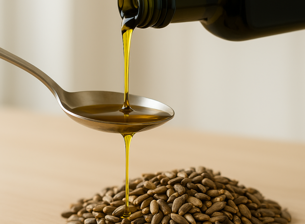 Šalto spaudimo Nerafinuotas Margainių aliejus 250ml 