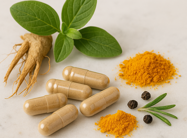  Žolelių mišinys cholesterolio kontrolei. Japoninis pelėvirkštis, dažinė ciberžolė, juodasis pipiras.  60 kapsulių. 