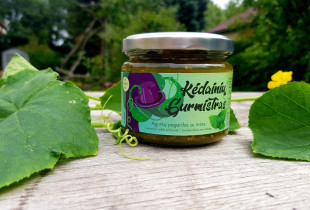 Agurkų pagardas su mėtomis...