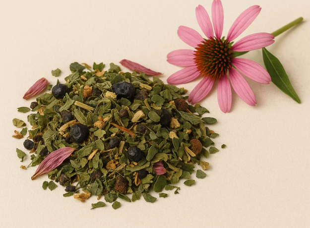 Žolelių arbata peršalimui Ežiuolė 40g.