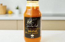 Šaltalankių uogų sirupas 330ml. Tinka arbatoms