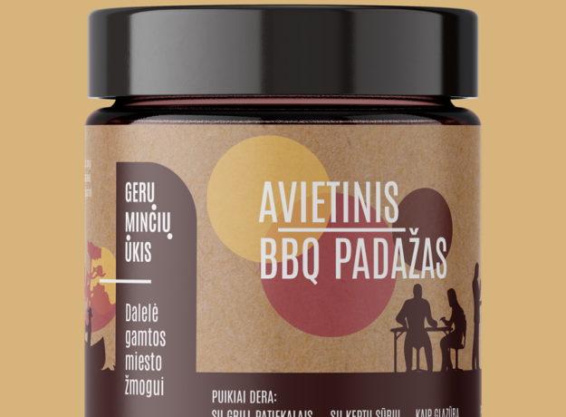 Avietinis BBQ padažas, 230g
