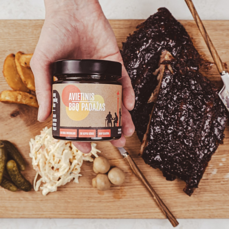 Avietinis BBQ padažas, 230g