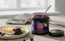 Valgomųjų sausmedžių džemas su vanile, 230g