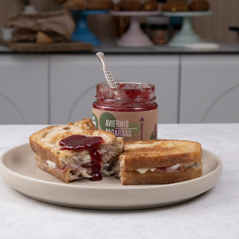 Avietinis pagardas su baziliku, 230g