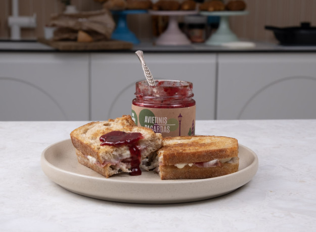 Avietinis pagardas su baziliku, 230g