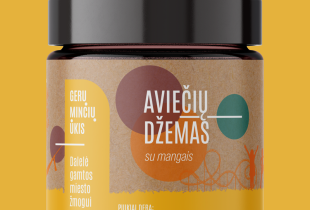 Aviečių džemas su mangais,...