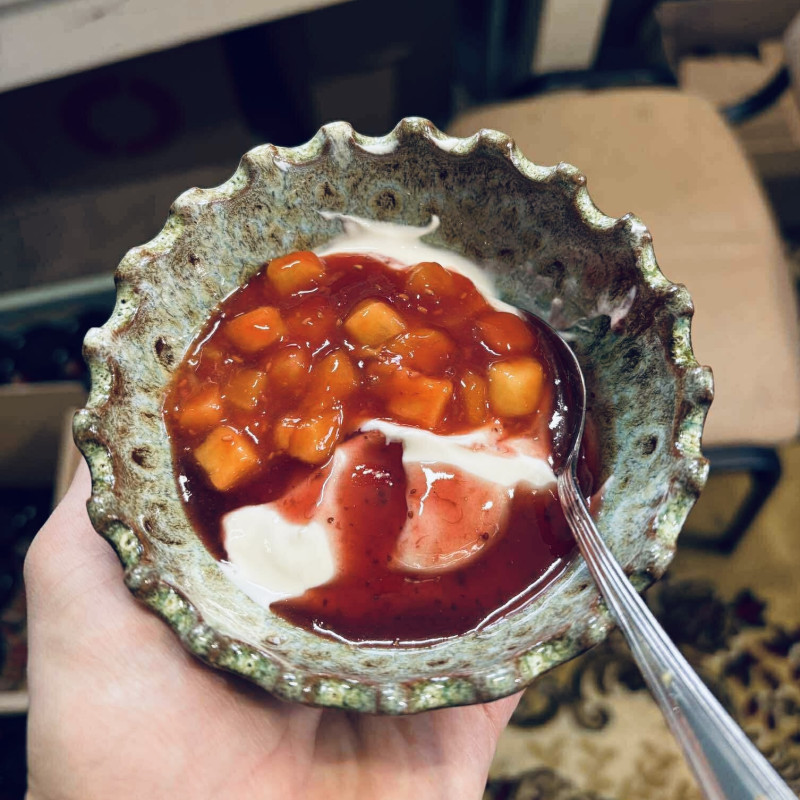 Aviečių džemas su mangais, 230g