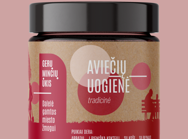 Tradicinė aviečių uogienė, 230g