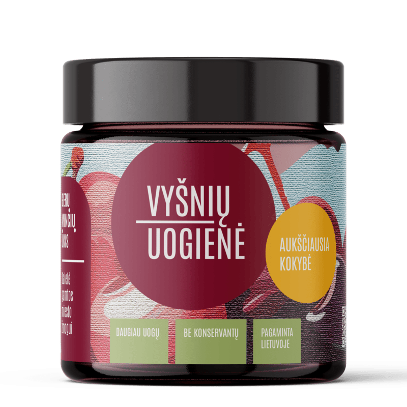 Vyšnių uogienė, 230g