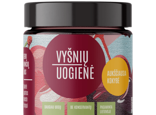 Vyšnių uogienė, 230g