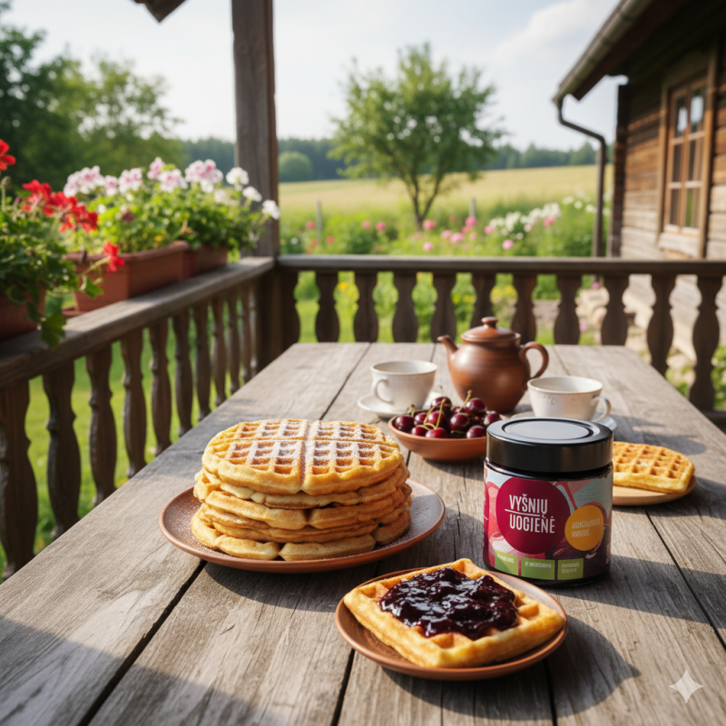 Vyšnių uogienė, 230g