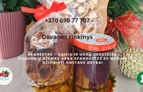 Natūralus valgomų dovanų rinkinys