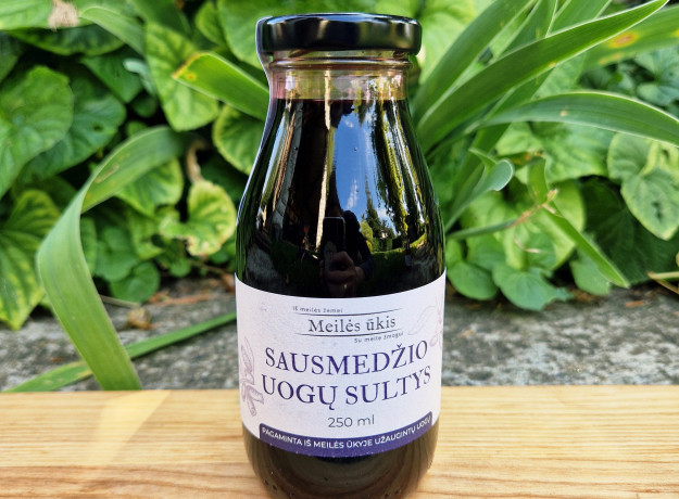 Sausmedžio uogų sultys, 250 ml