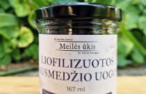 Liofilizuotos sausmedžio uogos, 167 ml stiklainėlyje