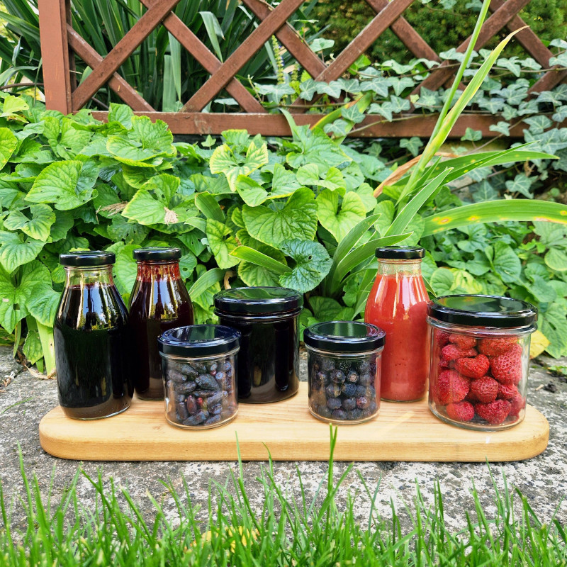 Liofilizuotos sausmedžio uogos, 167 ml stiklainėlyje