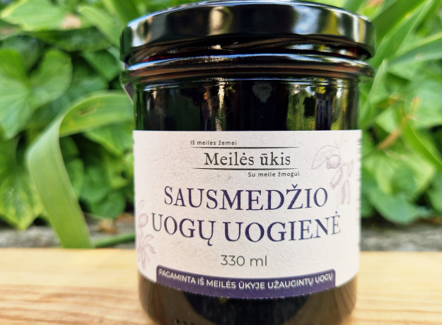 Sausmedžio uogų uogienė, 330 ml