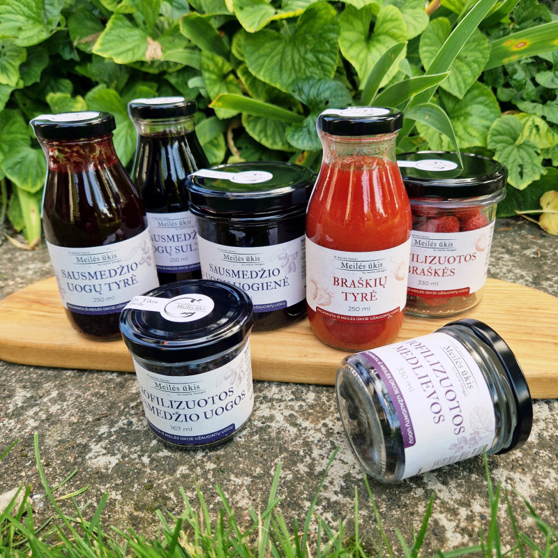 Sausmedžio uogų uogienė, 330 ml