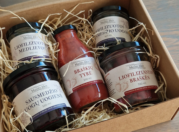 Braškių tyrė, 250 ml