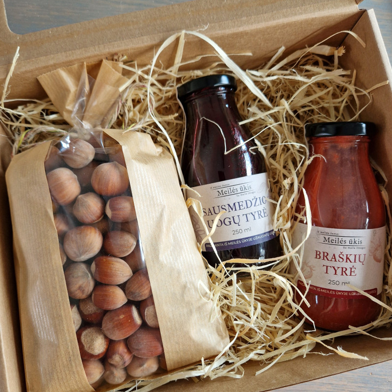 Natūralu. Tikra. Su meile - dovanų rinkinys dėžutėje