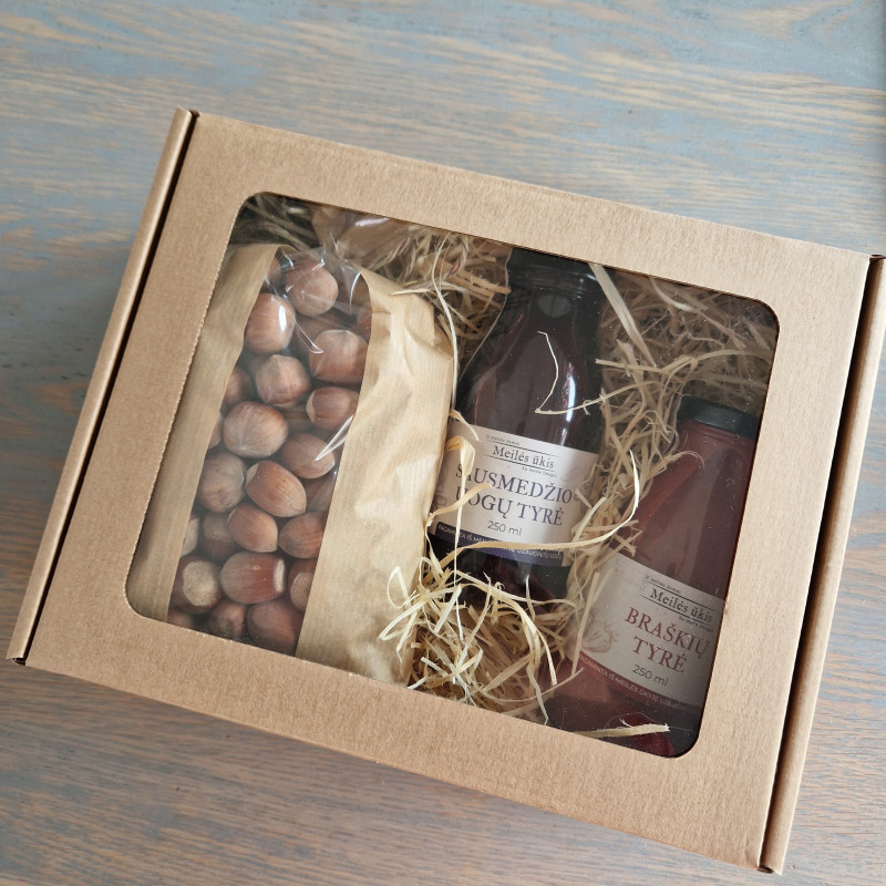 Natūralu. Tikra. Su meile - dovanų rinkinys dėžutėje
