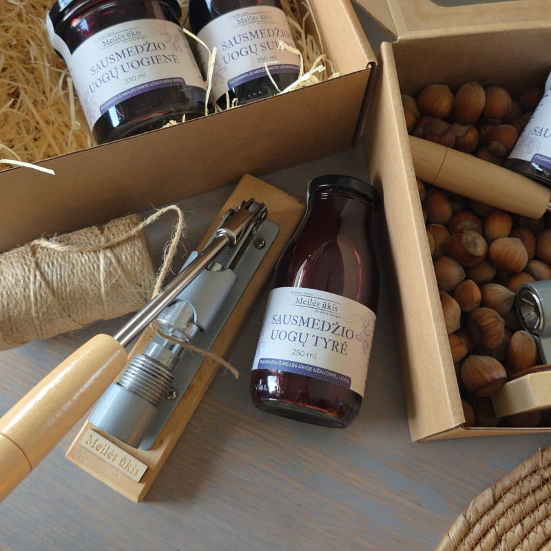 Natūralu. Tikra. Su meile - dovanų rinkinys dėžutėje