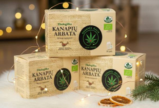 Ekologiška kanapių arbata...