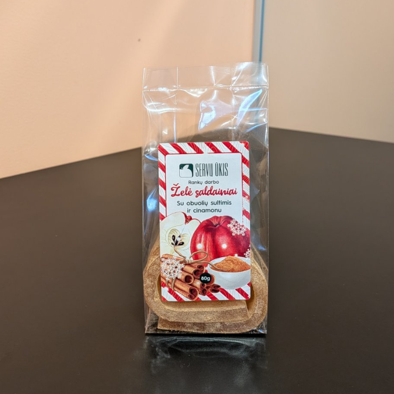 Kalėdiniai želė Saldainiai