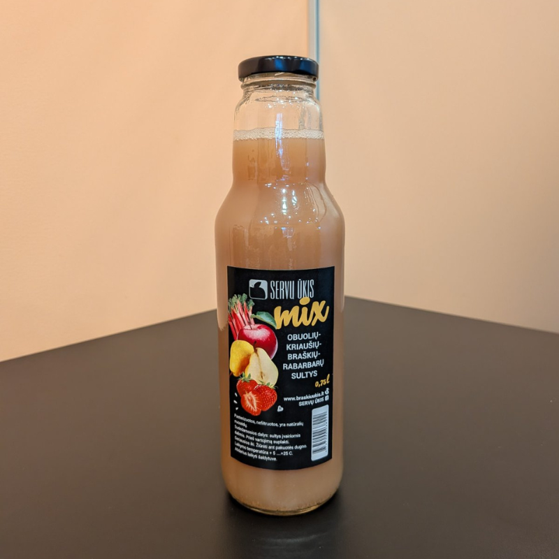 Braškių rabarbarų MIX