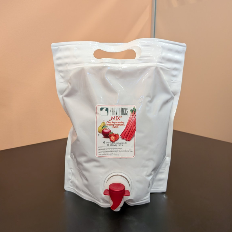 Braškių rabarbarų MIX