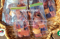 Kopija Rankų darbo džiovintos vaisių ir uogų juostelės - Valgomos dovanos Kalėdoms - Riboto leidimo rinkiniai