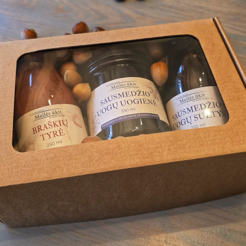 Natūralu. Tikra. Su meile - dovanų rinkinys dėžutėje