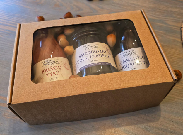 Natūralu. Tikra. Su meile - dovanų rinkinys dėžutėje