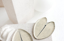 Keramikinia indas “Lelijos lapas”