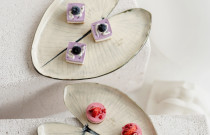 Keramikinia indas “Lelijos lapas”