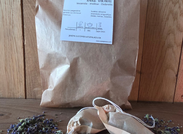 RAMUS VAKARAS arbata-levanda/melisa/čiobrelis