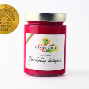Burokėlių kečupas 314 ml