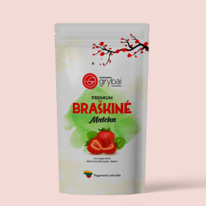 Premium Braškinė Matcha