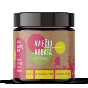 Aviečių arbata su imbieru, 230 g