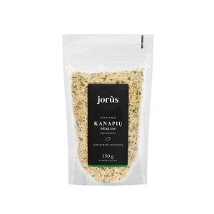 Lukštentos pluoštinių kanapių sėklos Jorus, 150 g