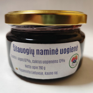 Naminė šilauogių uogienė 260 ml