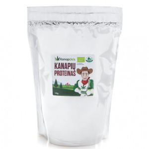 Kanapių baltymai (proteinas) 1 kg