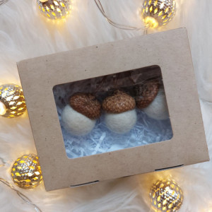Eglutės žaisliukai ”Gilės”