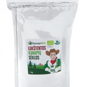 Lukštentos kanapių sėklos 1 kg
