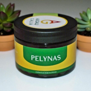 . Pelynas. Pelyno kapsulės.  42vnt . 19g Lietuviškas produktas produktas iš gamtos