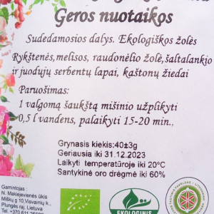 Geros nuotaikos arbata