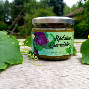 Agurkų pagardas su mėtomis „Kėdainių gurmistras“ 300 g