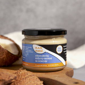 Anakardžių riešutų kremas su kokosu 300 g