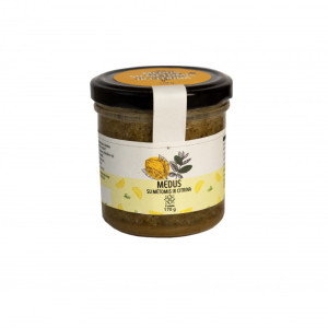 Medus su mėta ir citrina 170g