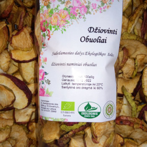 džiovinti obuoliai